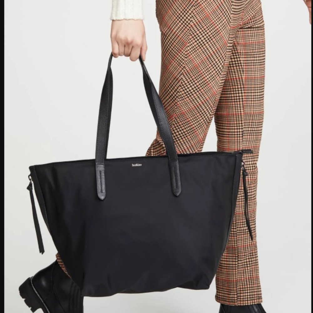 Botkier Womens Bond Tote Bag in Black